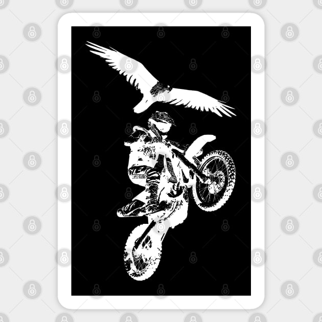 Motocross Eagle Sticker by TMBTM